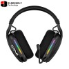 ONIKUMA GT808 Tri-Mode Gaming Headset – 2.4G Wireless, Bluetooth & Wired Connection, Lightweight Over-Ear Design, RGB Lighting, Built-in Mic, 50mm Drivers, 60H Battery Life – Black ONIKUMA GT808 Tri-Mode Gaming Headset – 2.4G Wireless, Bluetooth & Wired Connection, Lightweight Over-Ear Design, RGB Lighting, Built-in Mic, 50mm Drivers, 60H Battery Life – Black