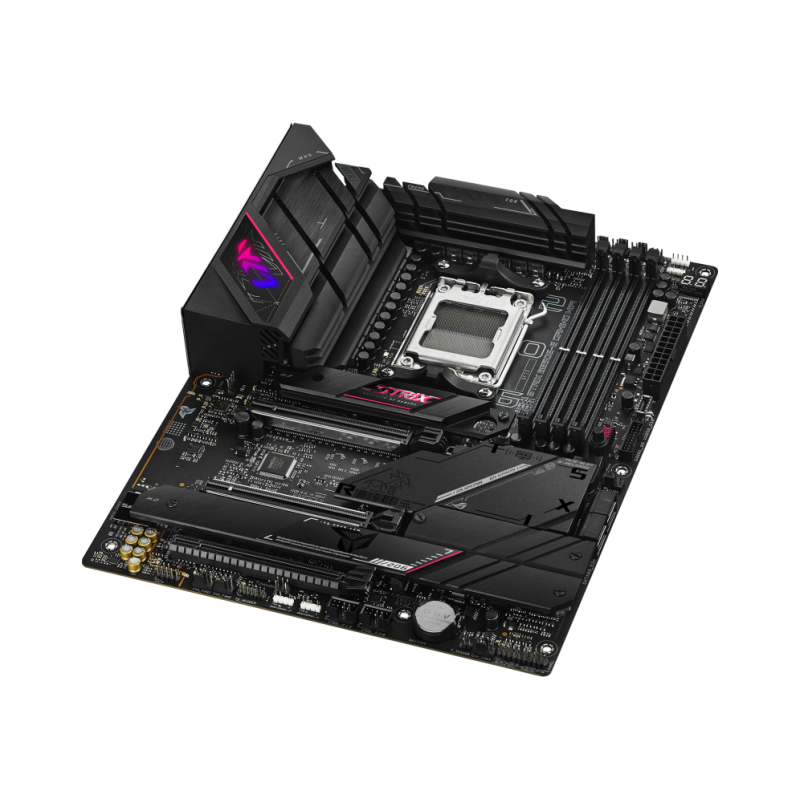 ASUS ROG Strix B650E-E Gaming WiFi AM5 (LGA1718) Ryzen 7000 Gaming Motherboard(16+2 Power Stages,DDR5,4X M.2 Slots, PCIe® 5.0, WiFi 6E, 2.5G LAN,USB 3.2 Gen 2x2 Type-C Rear I/O Port, Aura Sync RGB) ASUS ROG Strix B650E-E Gaming WiFi AM5 (LGA1718) Ryzen 7000 Gaming Motherboard(16+2 Power Stages,DDR5,4X M.2 Slots, PCIe® 5.0, WiFi 6E, 2.5G LAN,USB 3.2 Gen 2x2 Type-C Rear I/O Port, Aura Sync RGB)