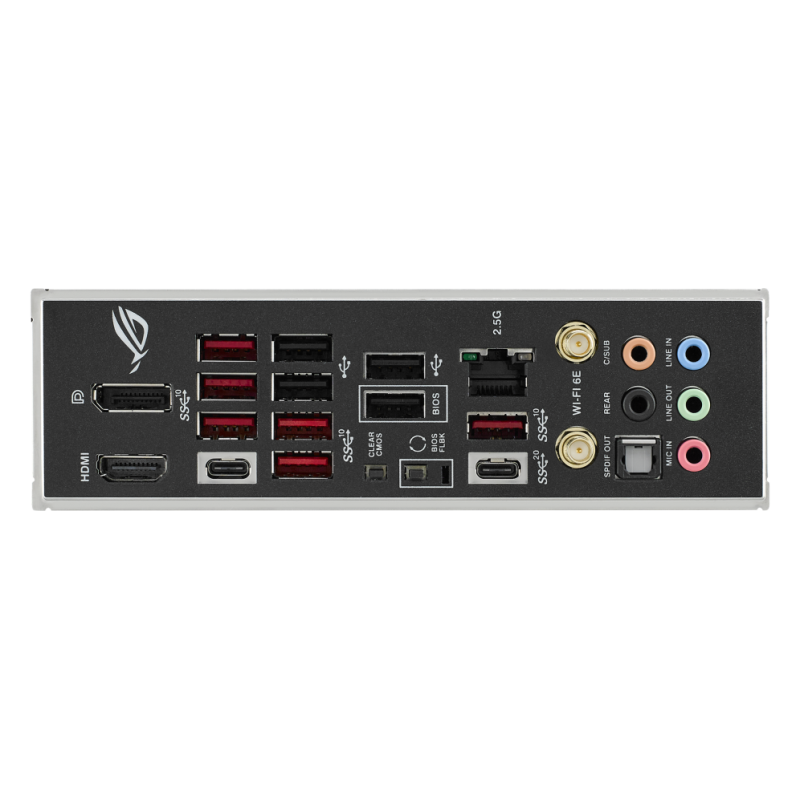 ASUS ROG Strix B650E-E Gaming WiFi AM5 (LGA1718) Ryzen 7000 Gaming Motherboard(16+2 Power Stages,DDR5,4X M.2 Slots, PCIe® 5.0, WiFi 6E, 2.5G LAN,USB 3.2 Gen 2x2 Type-C Rear I/O Port, Aura Sync RGB) ASUS ROG Strix B650E-E Gaming WiFi AM5 (LGA1718) Ryzen 7000 Gaming Motherboard(16+2 Power Stages,DDR5,4X M.2 Slots, PCIe® 5.0, WiFi 6E, 2.5G LAN,USB 3.2 Gen 2x2 Type-C Rear I/O Port, Aura Sync RGB)