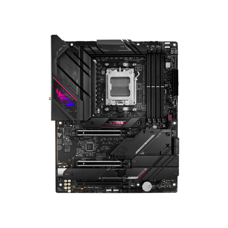 ASUS ROG Strix B650E-E Gaming WiFi AM5 (LGA1718) Ryzen 7000 Gaming Motherboard(16+2 Power Stages,DDR5,4X M.2 Slots, PCIe® 5.0, WiFi 6E, 2.5G LAN,USB 3.2 Gen 2x2 Type-C Rear I/O Port, Aura Sync RGB) ASUS ROG Strix B650E-E Gaming WiFi AM5 (LGA1718) Ryzen 7000 Gaming Motherboard(16+2 Power Stages,DDR5,4X M.2 Slots, PCIe® 5.0, WiFi 6E, 2.5G LAN,USB 3.2 Gen 2x2 Type-C Rear I/O Port, Aura Sync RGB)