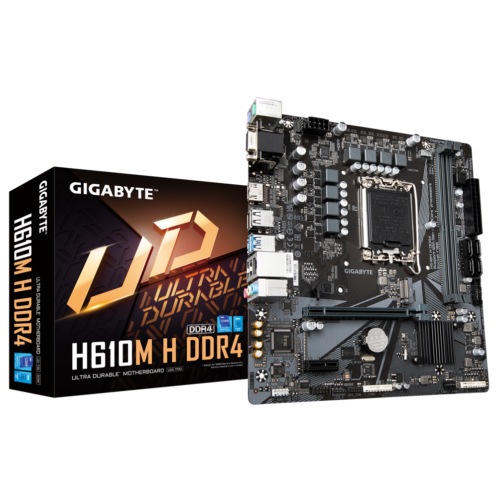 GIGABYTE H610M H DDR4 (rev. 1.0)