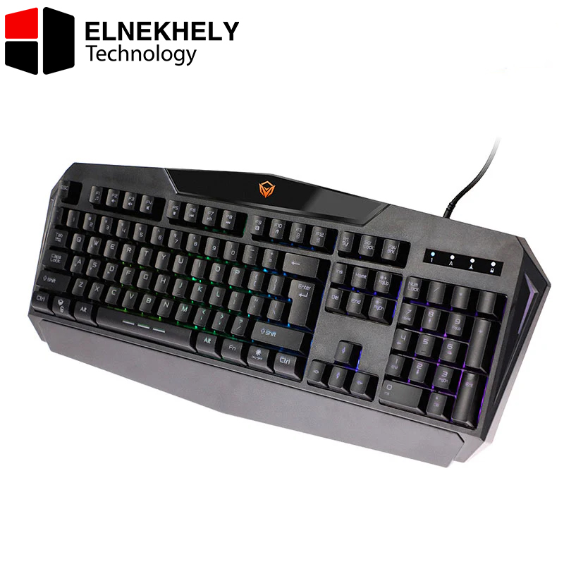 Meetion C510 Backlit Gaming Keyboard and Mouse Combo – RGB LED Wired Set for PC & Laptop
