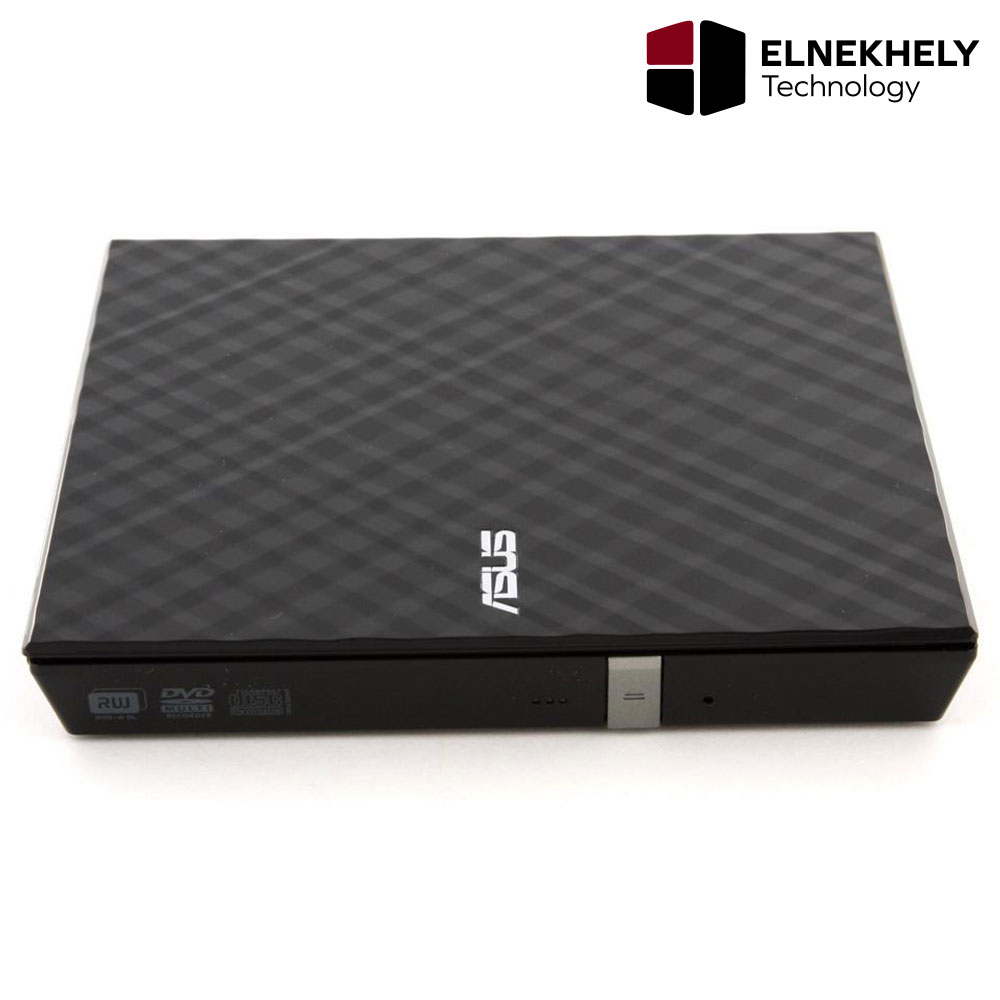 ASUS SDRW08D2SU LITE Black 8X Portable External Slim DVD Writer
