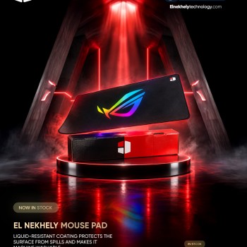 Elnekhely Gaming Mouse Pad 90x40cm 4mm Thickness Waterproof Anti-Slip Rubber Base