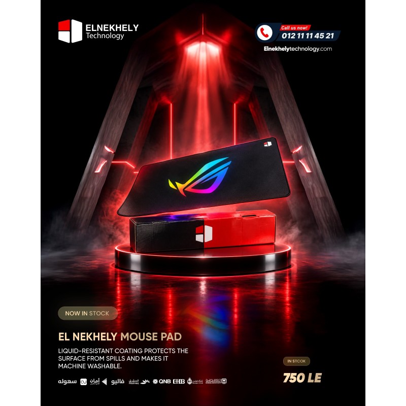 Elnekhely Gaming Mouse Pad 90x40cm 4mm Thickness Waterproof Anti-Slip Rubber Base