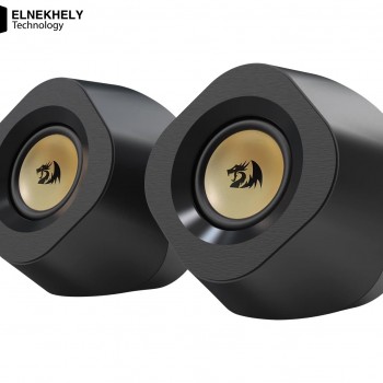 Redragon GS590 Wireless RGB Desktop Speakers – Bluetooth, AUX & USB Modes, Stereo Sound, Compact Design Redragon GS590 Wireless RGB Desktop Speakers – Bluetooth, AUX & USB Modes, Stereo Sound, Compact Design