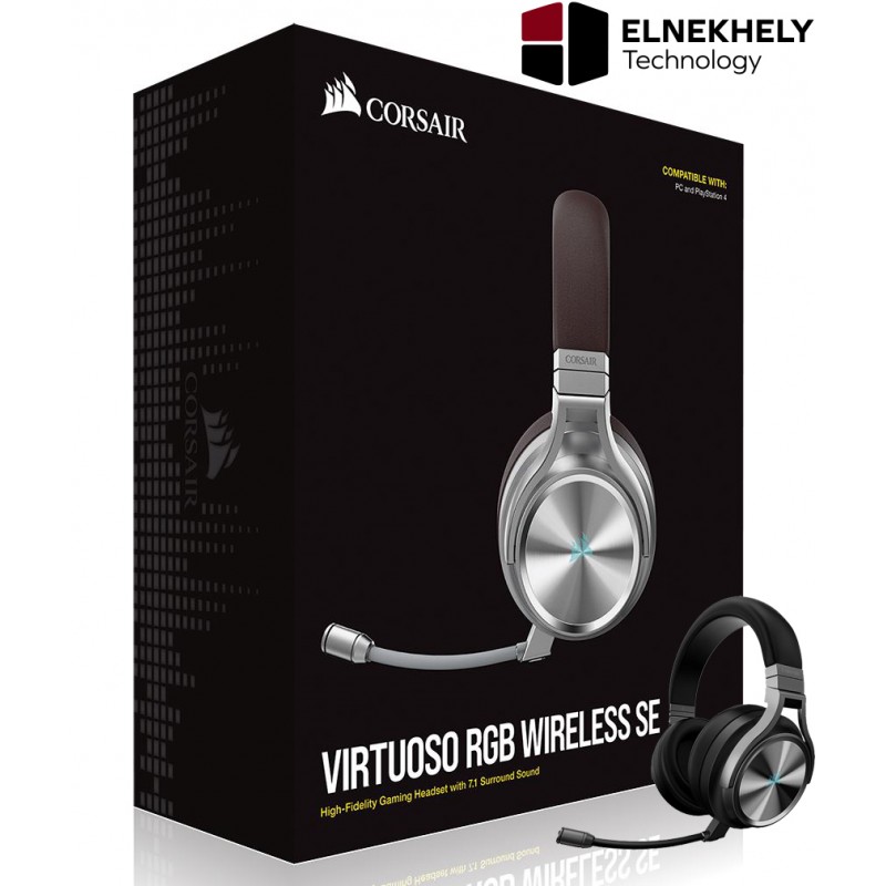 CORSAIR VIRTUOSO RGB WIRELESS High-Fidelity Gaming Headset CA
