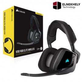 Staren Worden antwoord Corsair VOID RGB ELITE Wireless Carbon Virtual 7.1 Surround Premium Gaming Headset - CA-9011201-NA Staren Worden antwoord Corsair VOID RGB ELITE Wireless Carbon Virtual 7.1 Surround Premium Gaming Headset - CA-9011201-NA