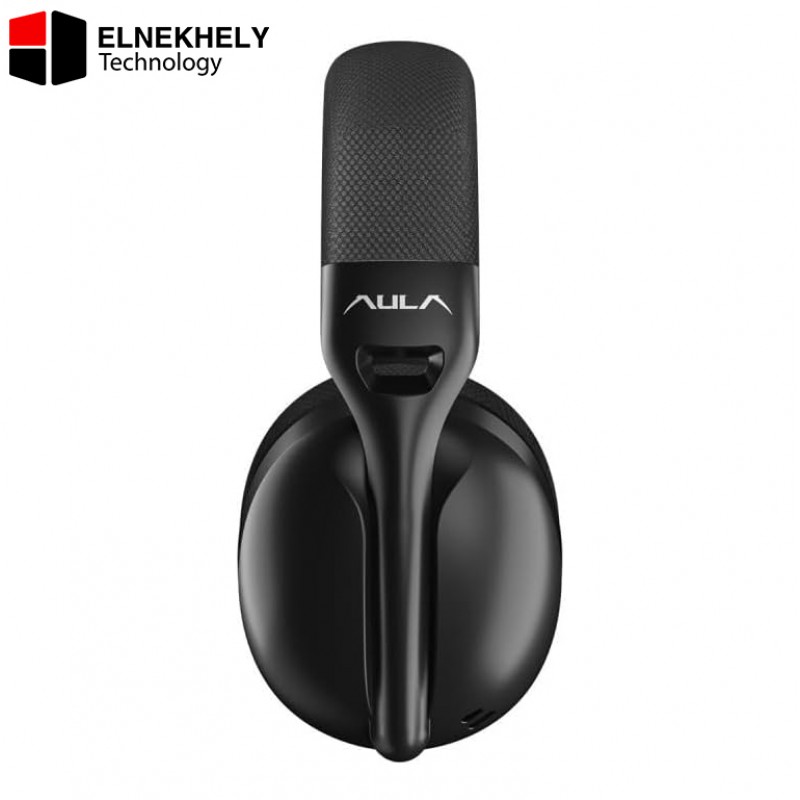 AULA S6 Tri-Mode Wireless Gaming Headset (40mm Drivers / Bluetooth 5.3) - Black