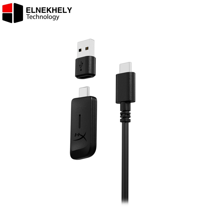 HP HyperX Cloud III S Wireless Gaming Headset – 53mm Angled Drivers, Memory Foam & Premium Leatherette, Electret Condenser Microphone, Black/Red | A59Z0AA