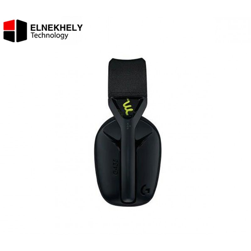 Logitech G435 LIGHTSPEED Wireless Bluetooth Gaming Headset – Ultra-Lightweight Over-Ear Headphones with Dual Mics, 18H Battery, Dolby Atmos Compatible, Works with PC, PS4, PS5, Nintendo Switch & Mobile – Black