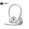 Logitech Zone 300 Wireless Headset – Off-White, Lightweight On-Ear Headphones with Noise-Canceling Microphone