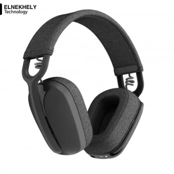 Logitech Zone Vibe 100 Graphite Bluetooth Headset – Lightweight On-Ear Headphones with Noise-Canceling Microphone