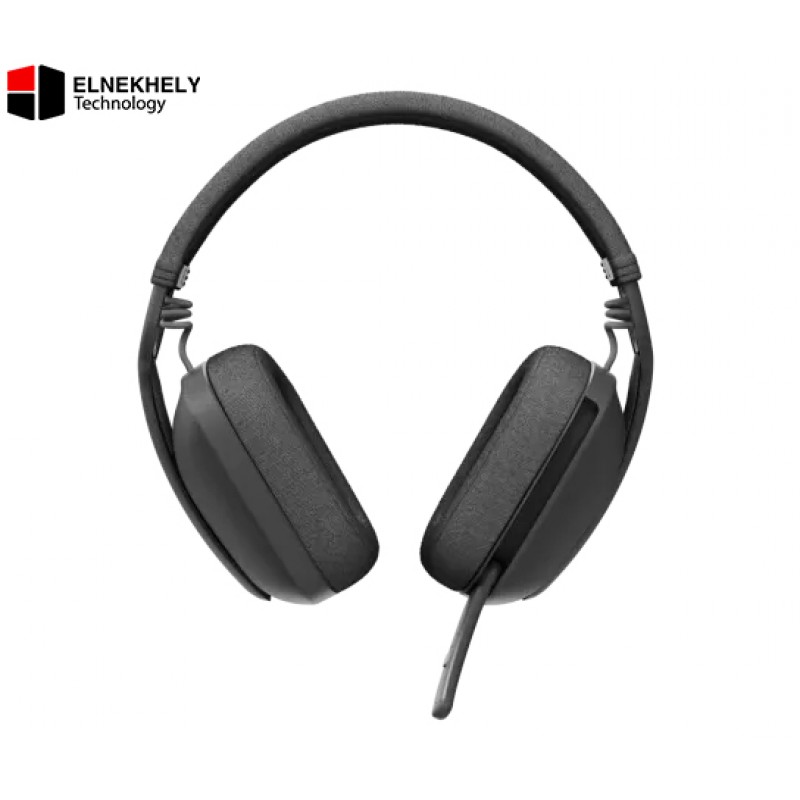 Logitech Zone Vibe 100 Graphite Bluetooth Headset – Lightweight On-Ear Headphones with Noise-Canceling Microphone
