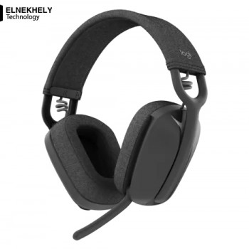 Logitech Zone Vibe 100 Graphite Bluetooth Headset – Lightweight On-Ear Headphones with Noise-Canceling Microphone