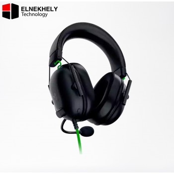 Razer BlackShark V2 X RZ04-03240100-R3M1 Wired Gaming Headset, Black – 7.1 Surround Sound, 3.5mm Jack – Lightweight Headphones for PC, PS4, Xbox, Switch