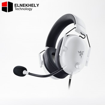 Razer BlackShark V2 X RZ04-03240700-R3M1 Multi-Platform Wired Esports Headset, White – 7.1 Surround Sound, 3.5mm Jack, Lightweight – for PC, PS4, Xbox, Switch