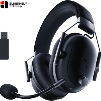Razer BlackShark V2 Pro 2023 Wireless Gaming Headset – RZ04-04530100-R3M1 – Over-Ear, Black – Pro-Grade Mic, 2.4GHz Wireless & Bluetooth – for PC, PS5, PS4