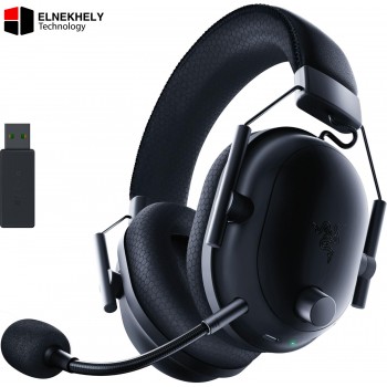 Razer BlackShark V2 Pro 2023 Wireless Gaming Headset – RZ04-04530100-R3M1 – Over-Ear, Black – Pro-Grade Mic, 2.4GHz Wireless & Bluetooth – for PC, PS5, PS4