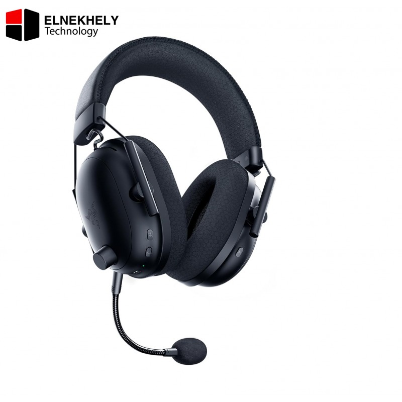 Razer BlackShark V2 Pro 2023 Wireless Gaming Headset – RZ04-04530100-R3M1 – Over-Ear, Black – Pro-Grade Mic, 2.4GHz Wireless & Bluetooth – for PC, PS5, PS4