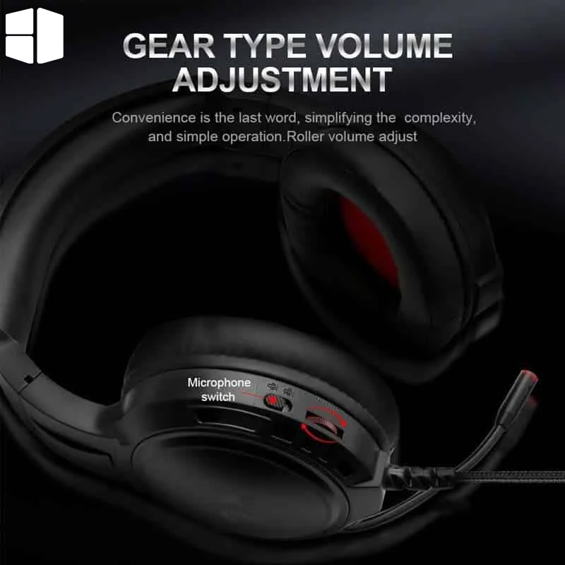 Redragon H270 Mento RGB Wired Gaming Headset