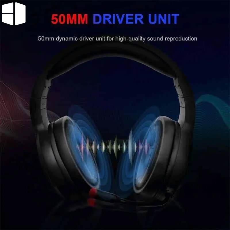 Redragon H270 Mento RGB Wired Gaming Headset