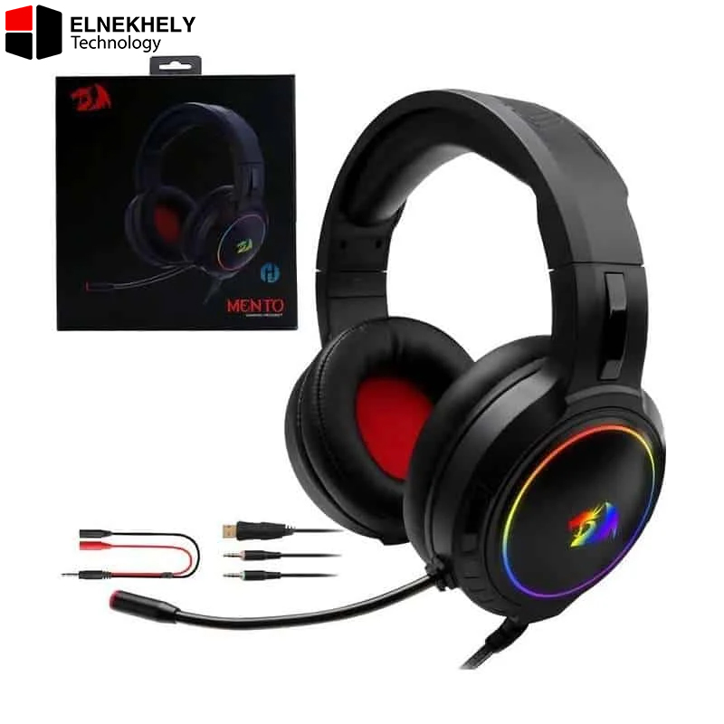 Redragon H270 Mento RGB Wired Gaming Headset