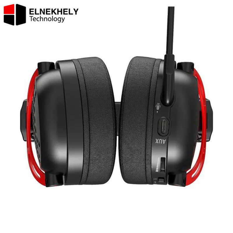 Redragon H386 Diomedes Wired Gaming Headset – 7.1 Surround Sound, 53mm Drivers, Detachable Mic, Multi-Platform - Black