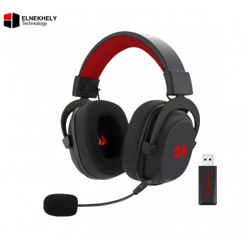 Redragon H510 PRO Zeus PRO 3-Mode Wireless Gaming Headset – 7.1 Surround, 53mm Drivers, Bluetooth, 2.4Ghz, RGB - Black