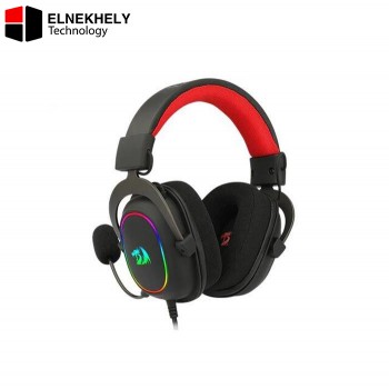 Redragon H510-RGB Zeus X Wired Gaming Headset – 7.1 Surround Sound, Detachable Mic, RGB Lighting, Black