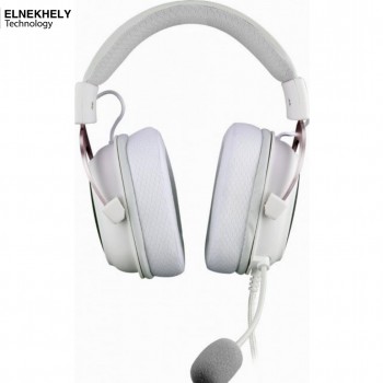 Redragon H510 Zeus-X RGB Wired Headset – White, 7.1 Surround Sound, 53mm Audio Drivers, Memory Foam Ear Pads, Durable Fabric Design, USB Powered, Multi-Platform Support (PC / PS4 / Nintendo Switch)