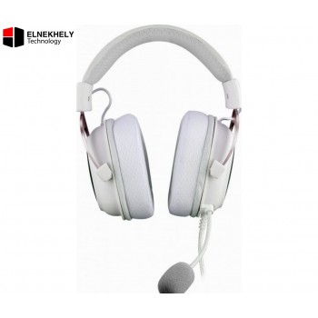 Redragon H510 Zeus-X RGB Wired Headset – White, 7.1 Surround Sound, 53mm Audio Drivers, Memory Foam Ear Pads, Durable Fabric Design, USB Powered, Multi-Platform Support (PC / PS4 / Nintendo Switch)