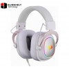 Redragon H510 Zeus-X RGB Wired Headset – White, 7.1 Surround Sound, 53mm Audio Drivers, Memory Foam Ear Pads, Durable Fabric Design, USB Powered, Multi-Platform Support (PC / PS4 / Nintendo Switch)