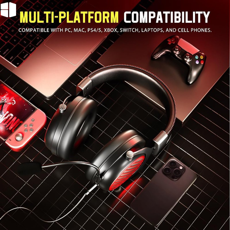 Redragon Luna H540 Pro Wired Gaming Headset