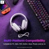 Redragon H888 White Wireless Gaming Headset – 7.1 Surround Sound