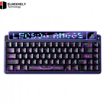 AULA LEOBOG AMG65 Tri-Mode Wireless Mechanical Keyboard (TFT Screen / 65% Hot-Swap) - Black AULA LEOBOG AMG65 Tri-Mode Wireless Mechanical Keyboard (TFT Screen / 65% Hot-Swap) - Black