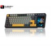 AULA L99 Tri-Mode Wireless Mechanical Keyboard (Raindrop Switches / 3.98" IPS Touchscreen / 75% Hot-Swap) - Grey & Yellow AULA L99 Tri-Mode Wireless Mechanical Keyboard (Raindrop Switches / 3.98" IPS Touchscreen / 75% Hot-Swap) - Grey & Yellow
