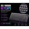 AULA F75 Tri-Mode Wireless Mechanical Keyboard (Reaper Switch / 75% Hot-Swap) - Gradient Grey