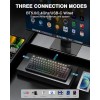 AULA F75 Tri-Mode Wireless Mechanical Keyboard (Reaper Switch / 75% Hot-Swap) - Gradient Grey
