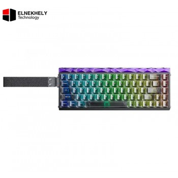 AULA HERO 68 HE Magnetic Switches Wired Gaming Keyboard (Jade King SW / 8K Polling Rate / Rapid Trigger) - Black Frosted Translucent AULA HERO 68 HE Magnetic Switches Wired Gaming Keyboard (Jade King SW / 8K Polling Rate / Rapid Trigger) - Black Frosted Translucent
