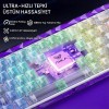 AULA HERO 68 HE Magnetic Switches Wired Gaming Keyboard (Silver Switch / 8K Polling Rate / Rapid Trigger) - Transparent White AULA HERO 68 HE Magnetic Switches Wired Gaming Keyboard (Silver Switch / 8K Polling Rate / Rapid Trigger) - Transparent White