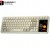AULA L99 Tri-Mode Wireless Mechanical Keyboard (Caramel Latte Switches / 3.98" IPS Touchscreen / 75% Hot-Swap) - Latte Brown