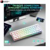 AULA MINI60 HE PRO Tri-Mode Magnetic Switches Gaming Keyboard (8K Polling Rate / Rapid Trigger) - White