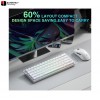 AULA MINI60 HE PRO Tri-Mode Magnetic Switches Gaming Keyboard (8K Polling Rate / Rapid Trigger) - White