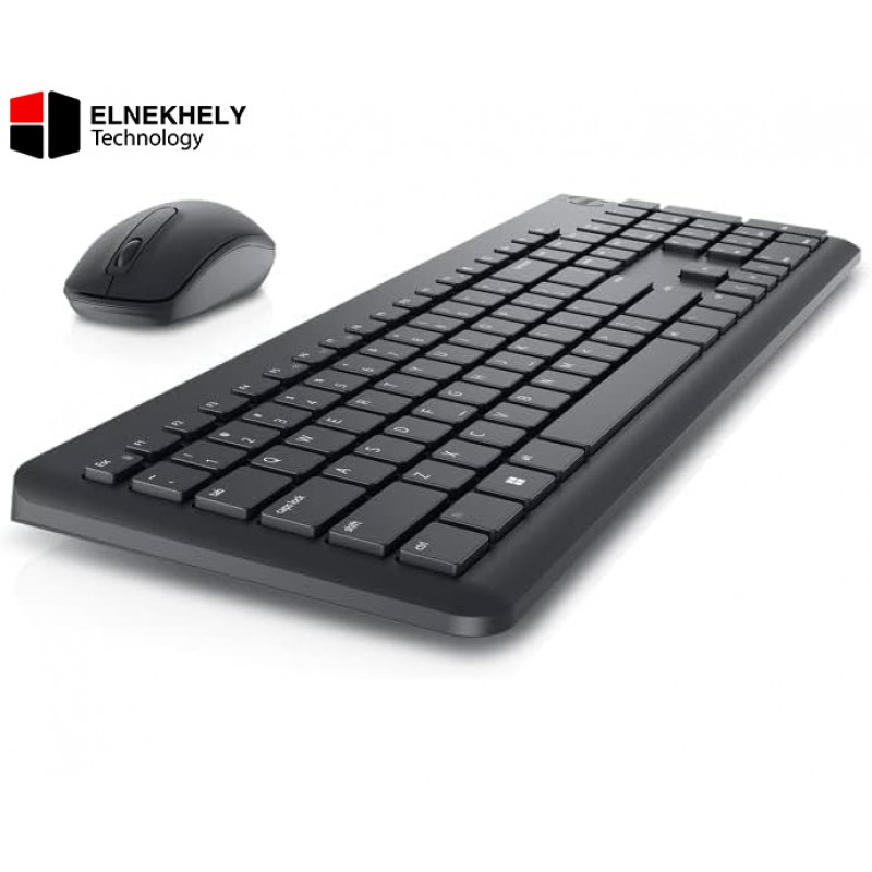 Dell KM3322W Wireless Keyboard and Mouse Combo – Full-Size US English Layout, 2.4GHz Wireless Connection, Long Battery Life, Comfortable & Durable Design – Black Dell KM3322W Wireless Keyboard and Mouse Combo – Full-Size US English Layout, 2.4GHz Wireless Connection, Long Battery Life, Comfortable & Durable Design – Black