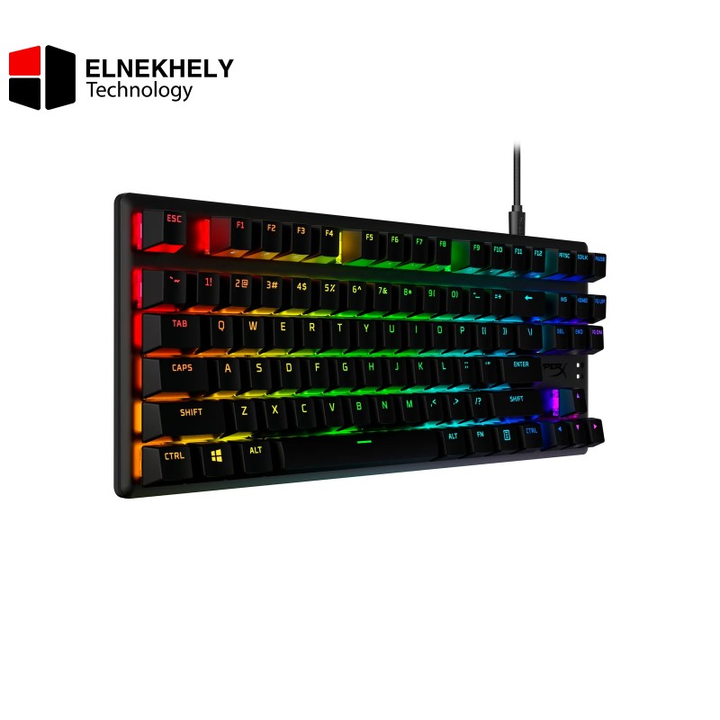 HyperX Alloy Origins Core PBT HX Red Gaming Keyboard – Red Switch, Mechanical, Compact Tenkeyless Design, Durable PBT Keycaps, RGB Backlighting, Anti-Ghosting, Fast Response for PC & Console HyperX Alloy Origins Core PBT HX Red Gaming Keyboard – Red Switch, Mechanical, Compact Tenkeyless Design, Durable PBT Keycaps, RGB Backlighting, Anti-Ghosting, Fast Response for PC & Console