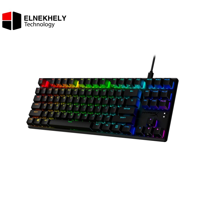 HyperX Alloy Origins Core PBT HX Red Gaming Keyboard – Red Switch, Mechanical, Compact Tenkeyless Design, Durable PBT Keycaps, RGB Backlighting, Anti-Ghosting, Fast Response for PC & Console HyperX Alloy Origins Core PBT HX Red Gaming Keyboard – Red Switch, Mechanical, Compact Tenkeyless Design, Durable PBT Keycaps, RGB Backlighting, Anti-Ghosting, Fast Response for PC & Console