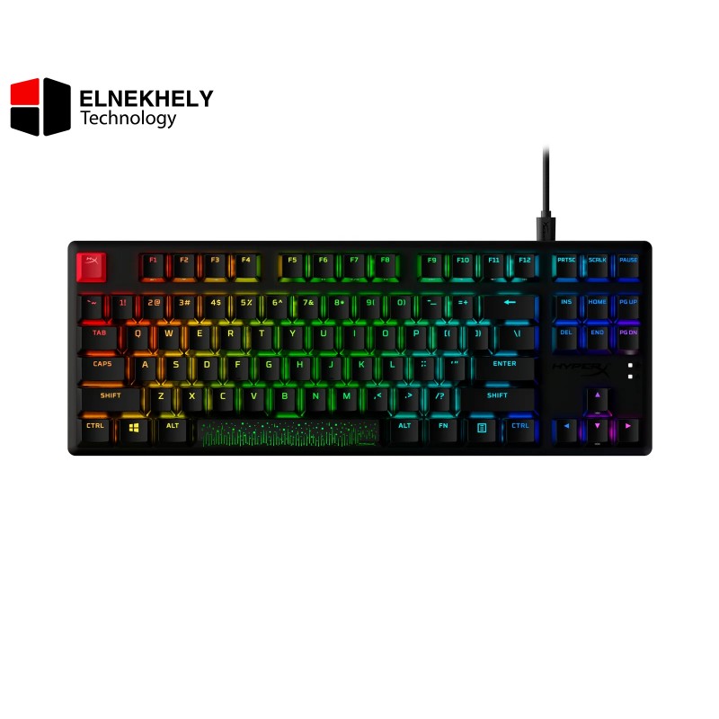 HyperX Alloy Origins Core PBT HX Red Gaming Keyboard – Red Switch, Mechanical, Compact Tenkeyless Design, Durable PBT Keycaps, RGB Backlighting, Anti-Ghosting, Fast Response for PC & Console HyperX Alloy Origins Core PBT HX Red Gaming Keyboard – Red Switch, Mechanical, Compact Tenkeyless Design, Durable PBT Keycaps, RGB Backlighting, Anti-Ghosting, Fast Response for PC & Console