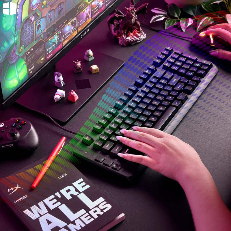 HyperX Eve 1800 RGB Gaming Keyboard - 1800 Compact Layout