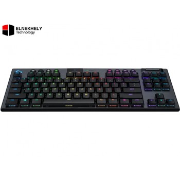 Logitech G915 TKL LIGHTSPEED Wireless RGB Mechanical Gaming Keyboard – Tenkeyless Low-Profile GL Switches, LIGHTSYNC RGB, Ultra-Thin Aluminum Design, Bluetooth & USB, Long Battery Life for PC & Mac
